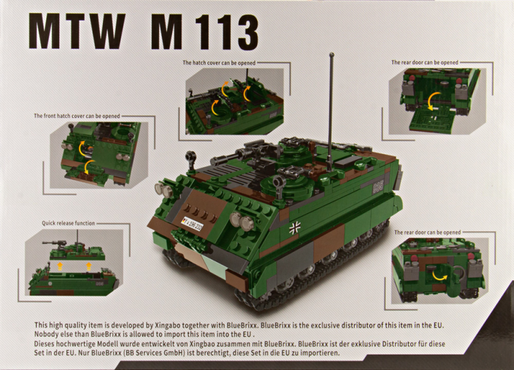 Xingbao M113 Armored Personnel Carrier X06050