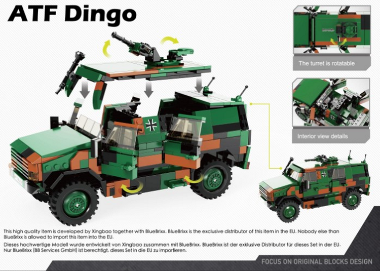 Xingbao ATF Dingo Infantry Mobility Vehicle X06055