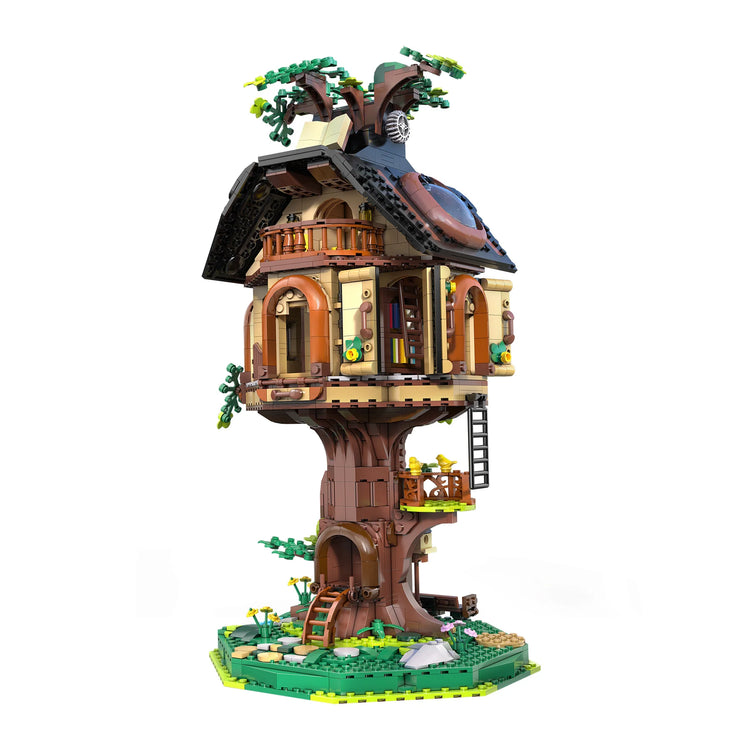 CaDA Tree House Library with LED lighting C66013