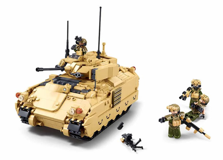 Sluban M3A3 Bradley US Cavalry Fighting Vehicle 1:35 B1363