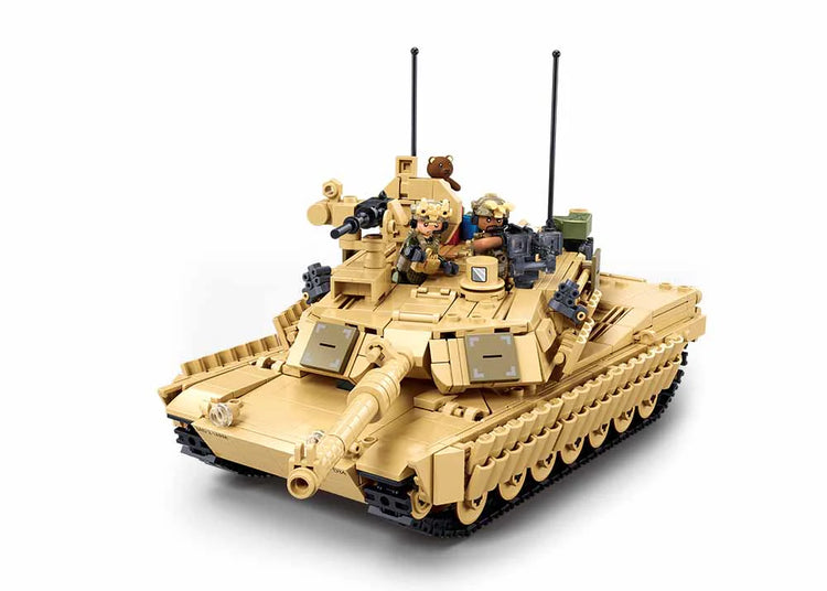 Sluban M1A2 Abrams TUSK II US Main Battle Tank 1:35 B1365