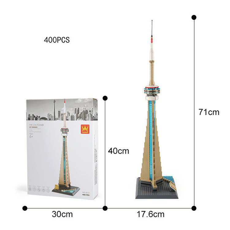 Wange CN Tower, Toronto 1:800 #W4215