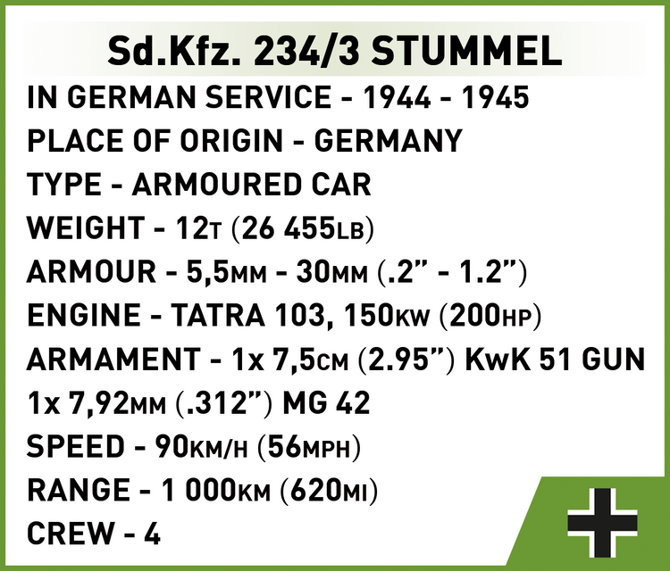 Sd.Kfz. 234/3 Stummel #2288