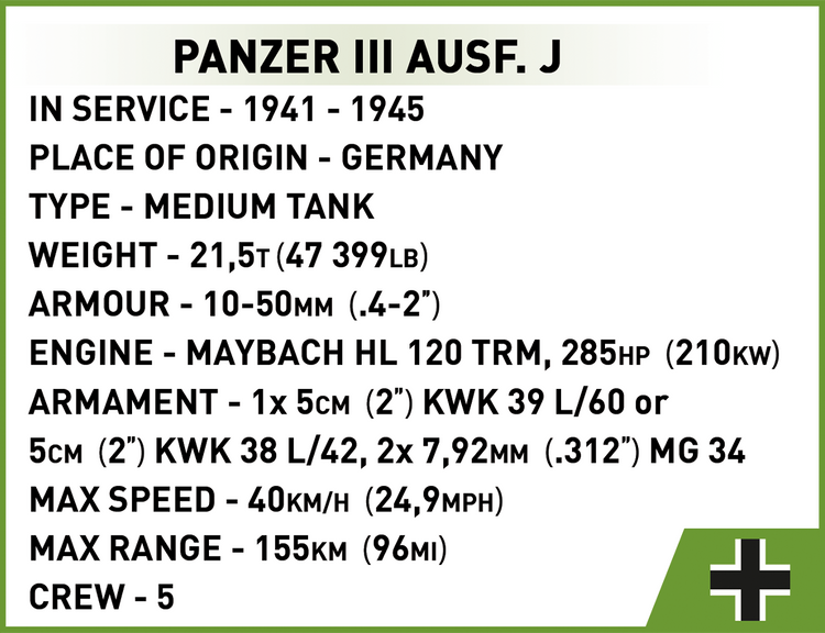 Panzer III Ausf.J 1:35 #2289