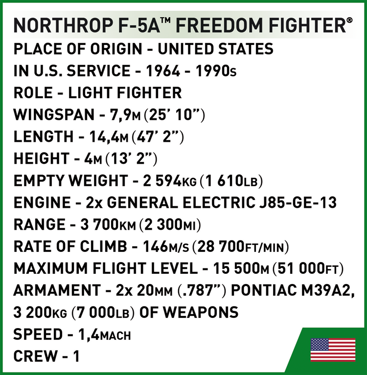 Northrop F-5A Freedom Fighter #2425