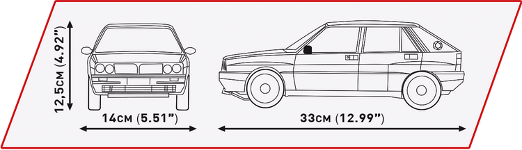 Lancia Delta HF Integrale EVO - Executive Edition 1:12 #24356