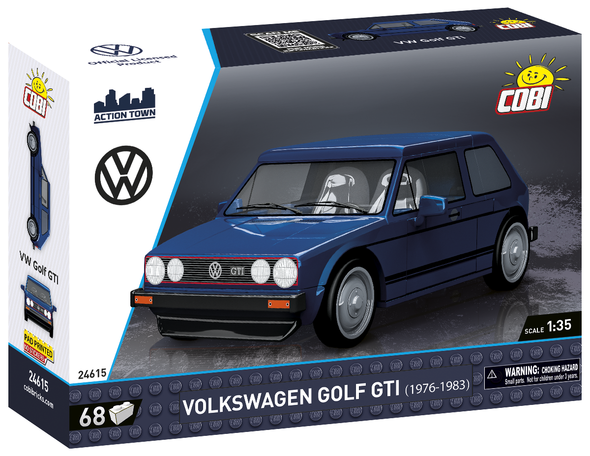 Volkswagen Golf GTI Blue 1:35 #24615 – Brick Army Canada Volkswagen Golf GTI Blue 1:35 #24615 – Brick Army Canada