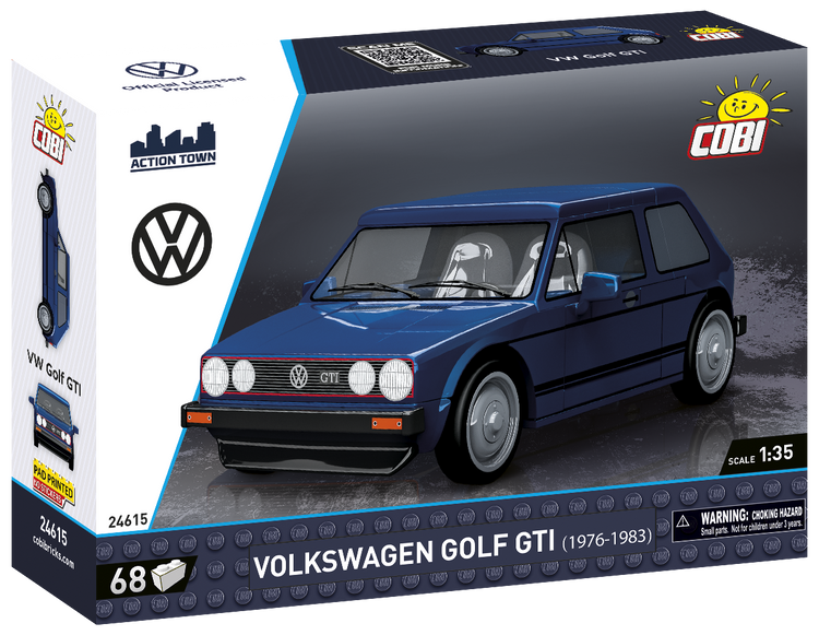 Volkswagen Golf GTI Blue 1:35 #24615