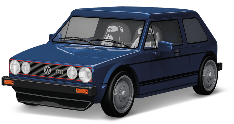 Volkswagen Golf GTI Blue 1:35 #24615