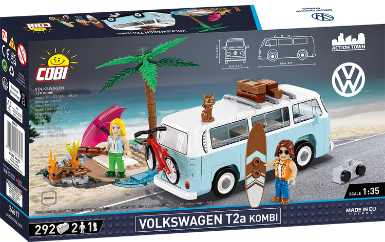 Volkswagen T2a Kombi 1:35 #24617
