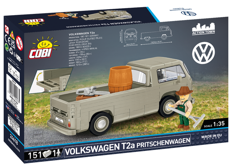 Volkswagen T2a Transporter 1:35 #24618