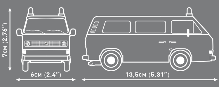 Volkswagen T3 Feuerwehr 1:35 #24635