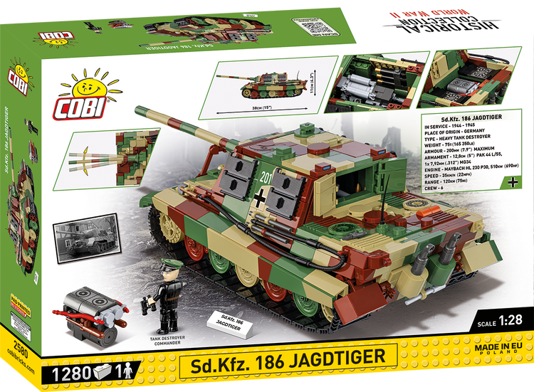 Sd.Kfz. 186 - Jagdtiger 1:28 #2580