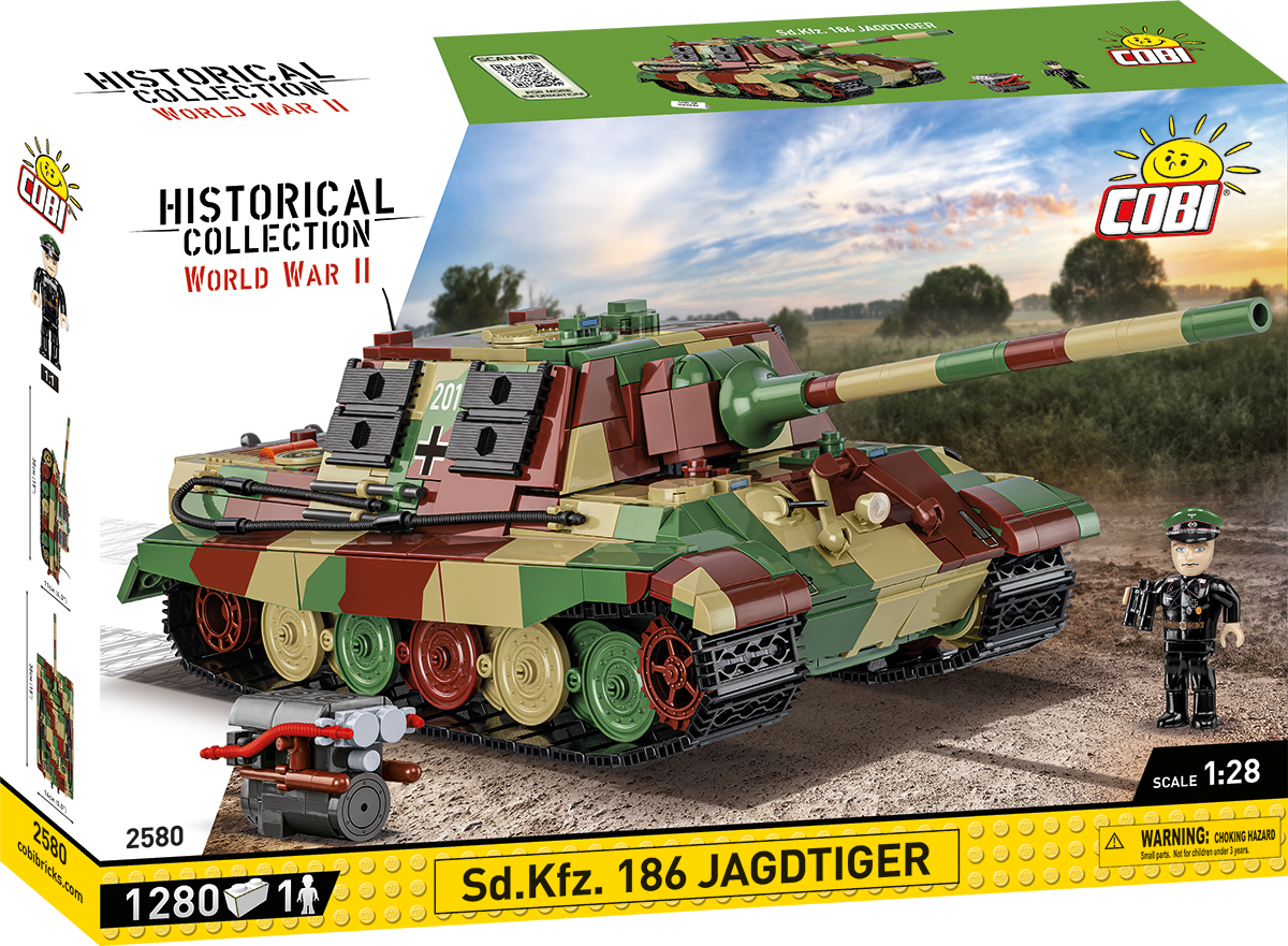 Sd.Kfz. 186 - Jagdtiger 1:28 #2580 – Brick Army Canada Sd.Kfz. 186 - Jagdtiger 1:28 #2580 – Brick Army Canada