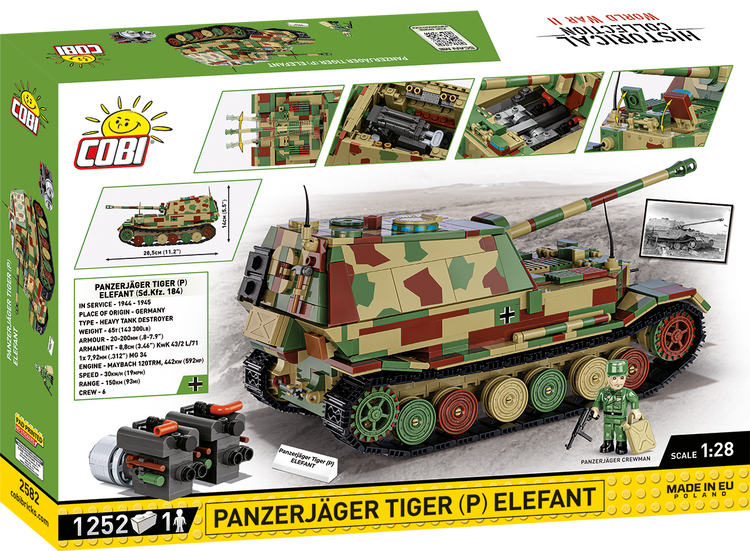 Panzerjäger Tiger Elefant 1:28 #2582