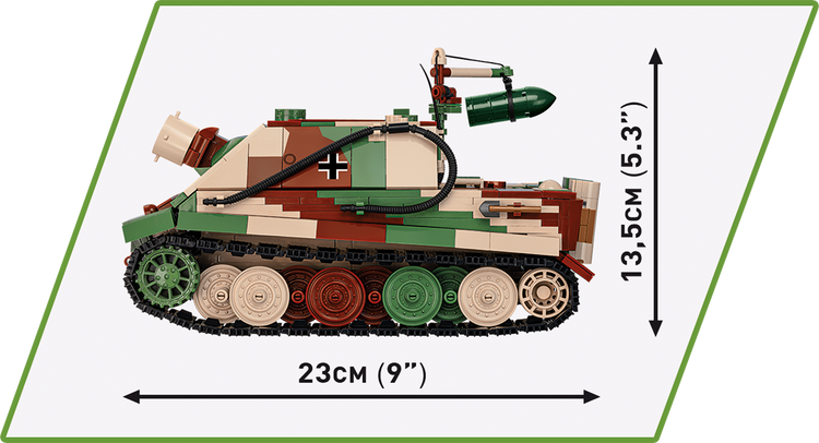 38 cm Sturmmörser Sturmtiger 1:28 #2585