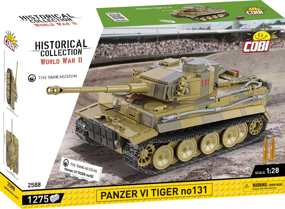 Panzer VI Tiger 131 1:28 #2588 – Brick Army Canada