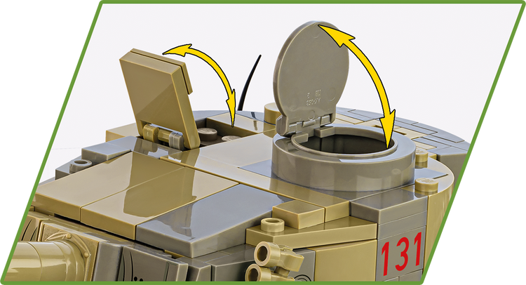 Panzer VI Tiger 131 1:28 #2588