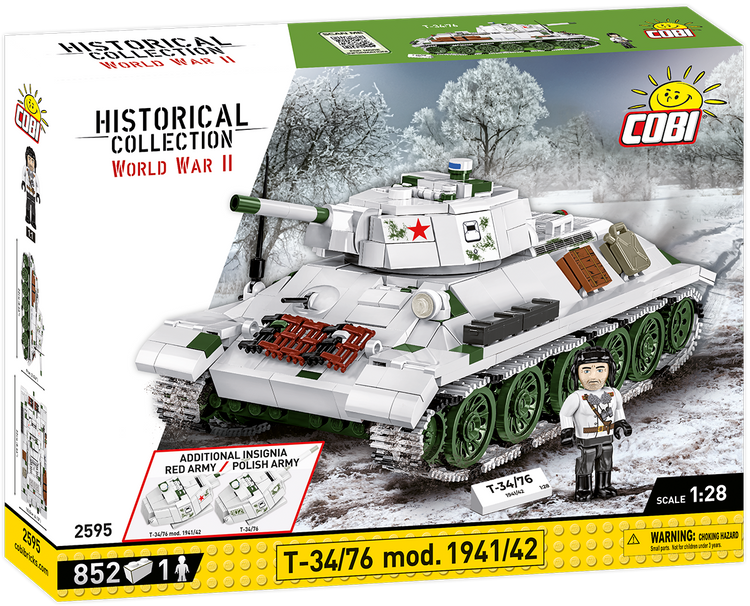 T-34/76 mod. 1941/42 1:28 #2595