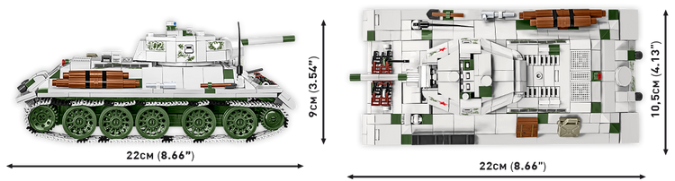T-34/76 mod. 1941/42 1:28 #2595
