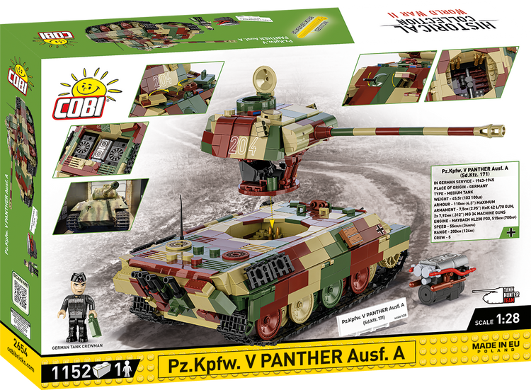 Pz.Kpfw. V Panther Ausf. A 1:28 #2654
