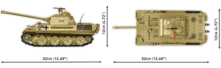 Panzer V Panther Ausf. G "Pudel" 1:28 #2655