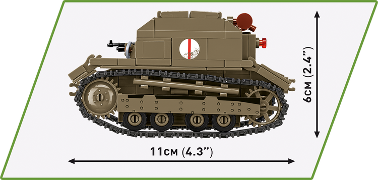 Tankette TK-3 1:28 #2658