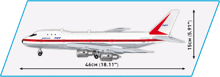 Boeing 747 First Flight 1969 1:144 #26609
