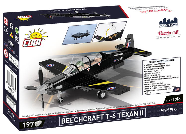 Beechcraft T-6 Texan II (Harvard II) 1:48 #26626 more arriving mid August