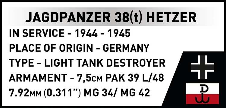 Jagdpanzer 38(t) "Chwat" (Brave) #2670