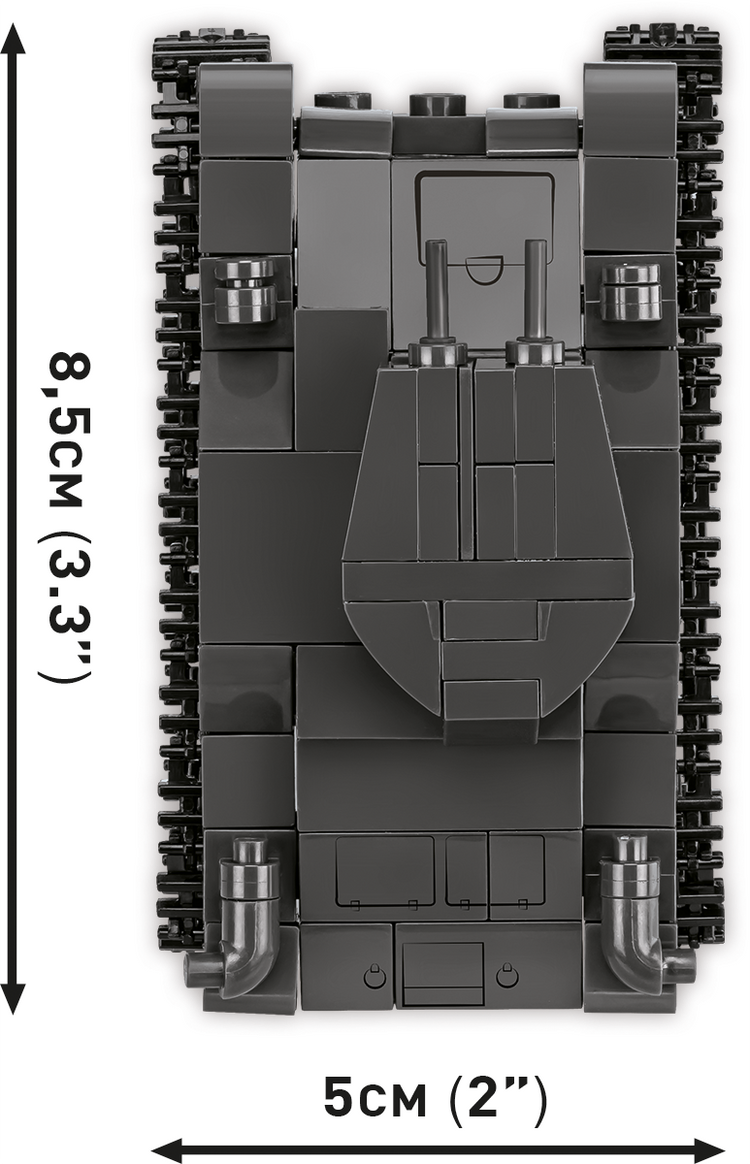 Renault R35 - Valentine IX - Panzer I 1:48 #2740