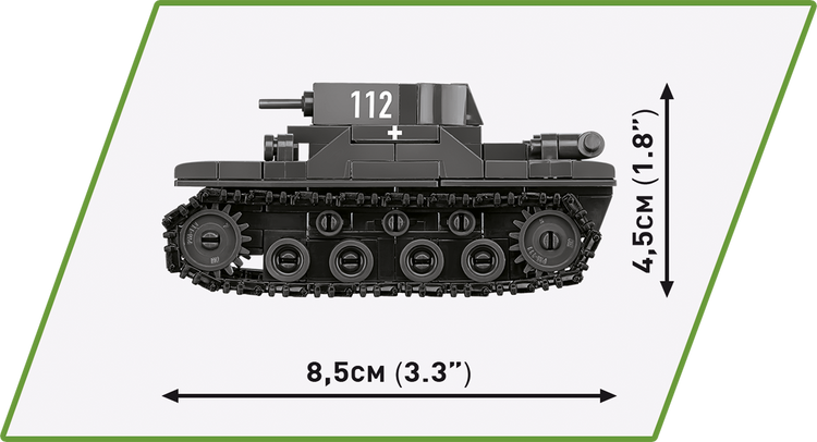 Renault R35 - Valentine IX - Panzer I 1:48 #2740