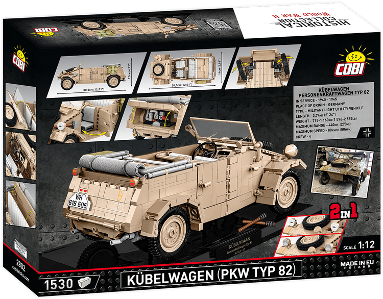 Kübelwagen (PKW Type 82) - Executive Edition 1:12 #2802