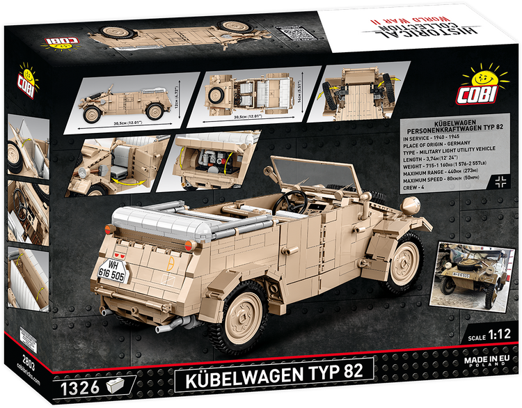 Kübelwagen Type 82 1:12 #2803