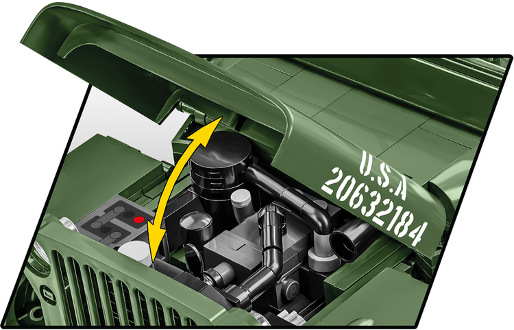 Willys MB & Trailer - Executive Edition 1:12 #2804