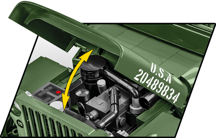 Willys MB Medical 1:12 #2806