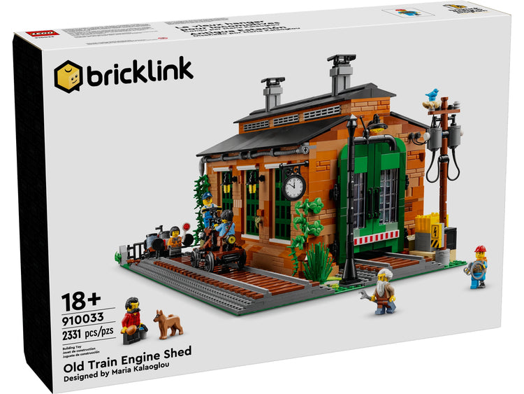 LEGO Old Train Engine Shed #L910033