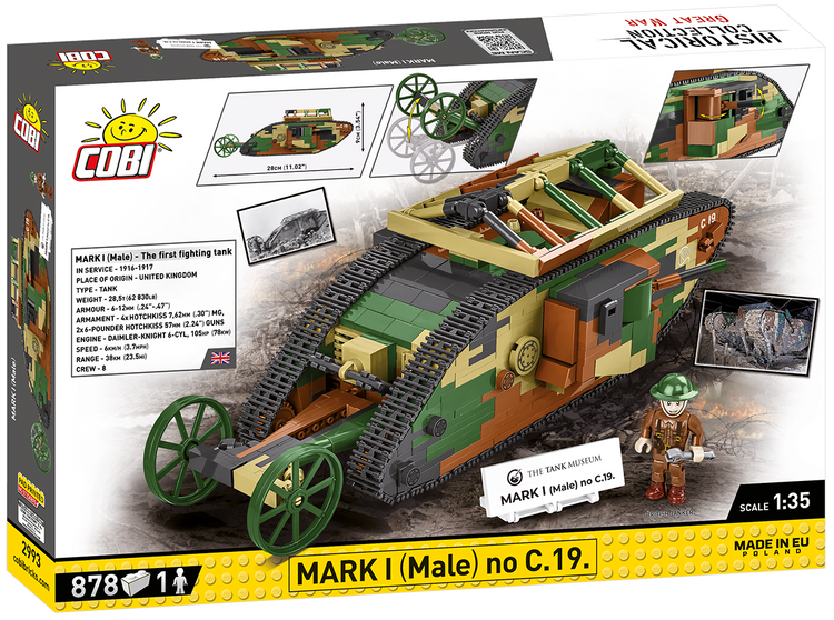 Mark I Male no C.19 1:35 #2993
