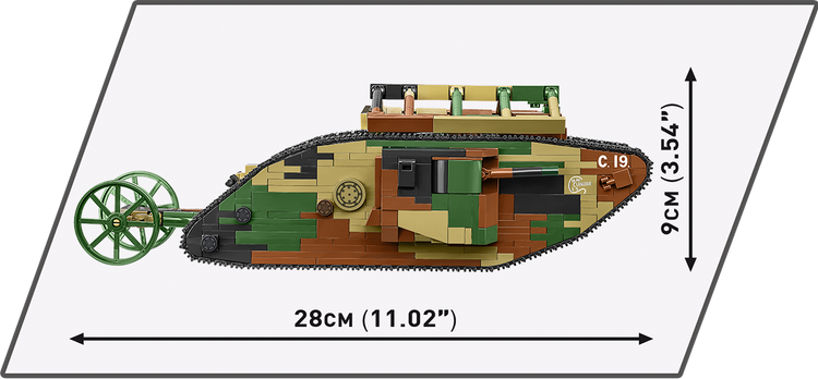Mark I Male no C.19 1:35 #2993