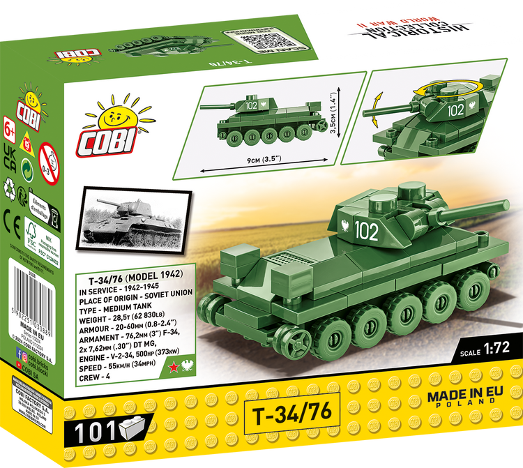T-34/76 1:72 #3088