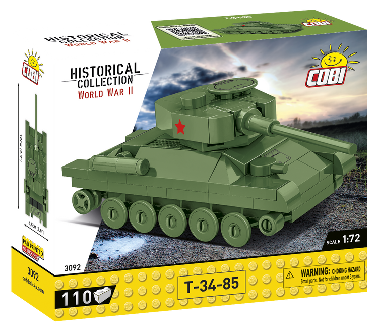 T-34-85 1:72 #3092