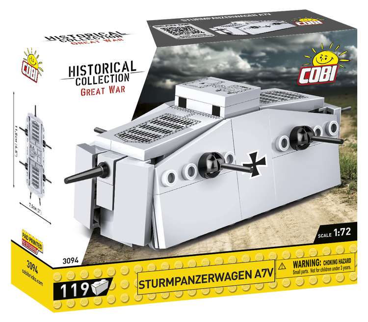 Sturmpanzerwagen A7V 1:72 #3094