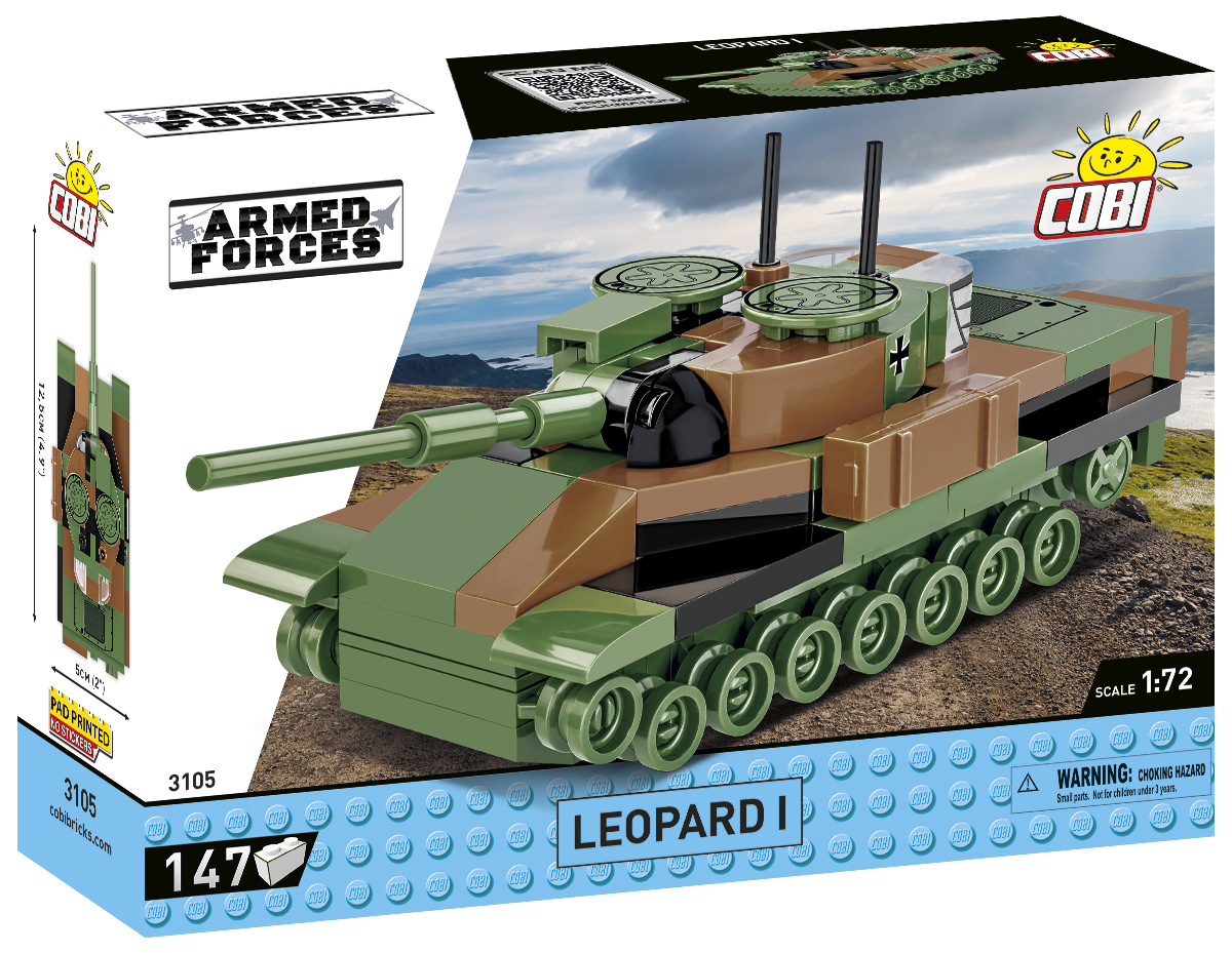 Leopard 1 1:72 #3105 – Brick Army Canada