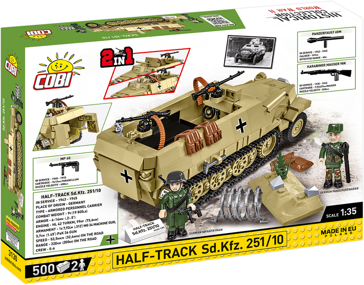 Half-Track Sd.Kfz. 251/10 1:35 #3130