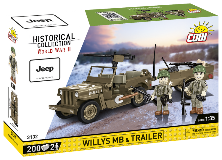 Willys MB & Trailer 1:35 #3132