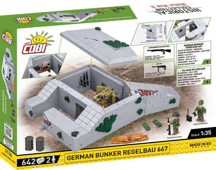 German Bunker Regelbau 667 1:35 #3136