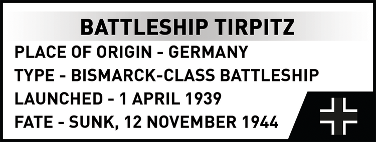 Battleship Tirpitz 1:700 #4853