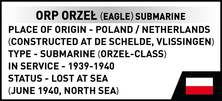ORP Orzeł 1:300 #4855