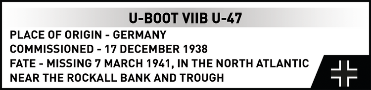 U-Boot VIIB U-47 1:300 #4858