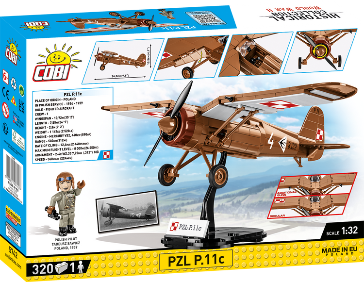 PZL P.11c 1:32 #5742 discontinued